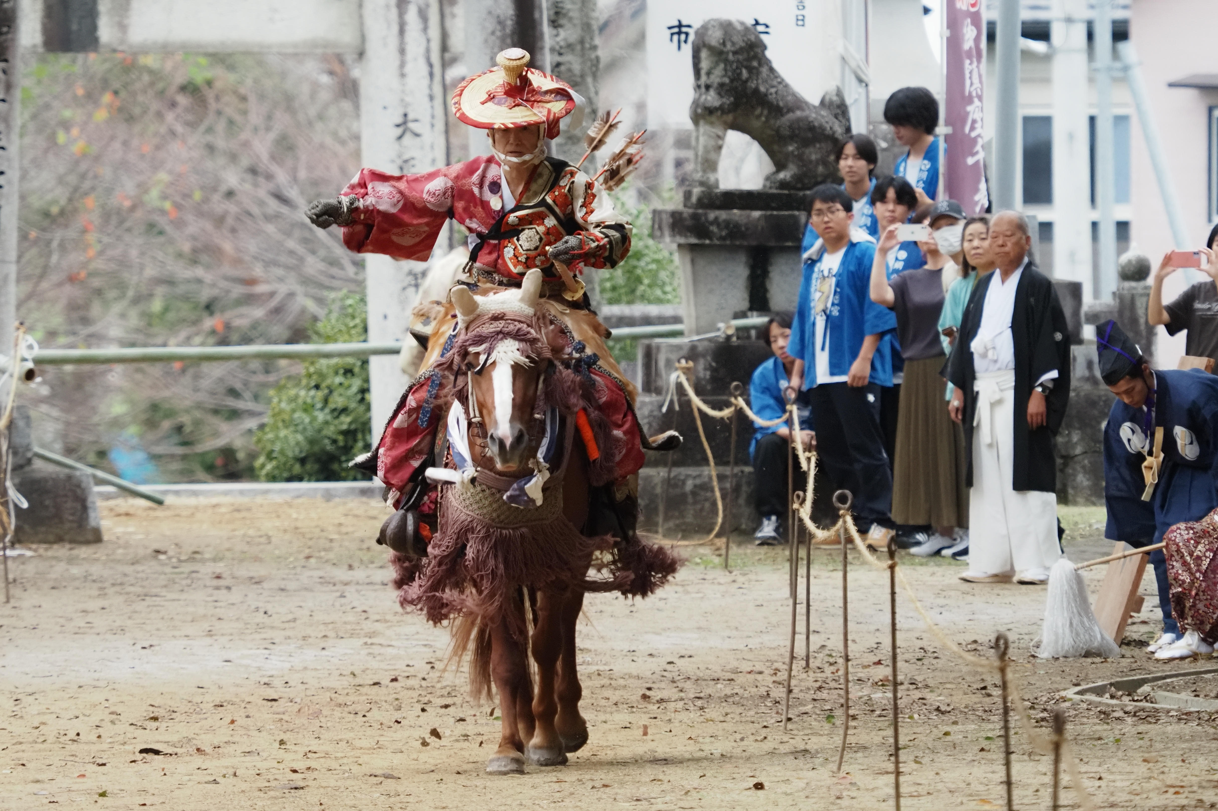 2019年10月　綱分八幡宮　流鏑馬